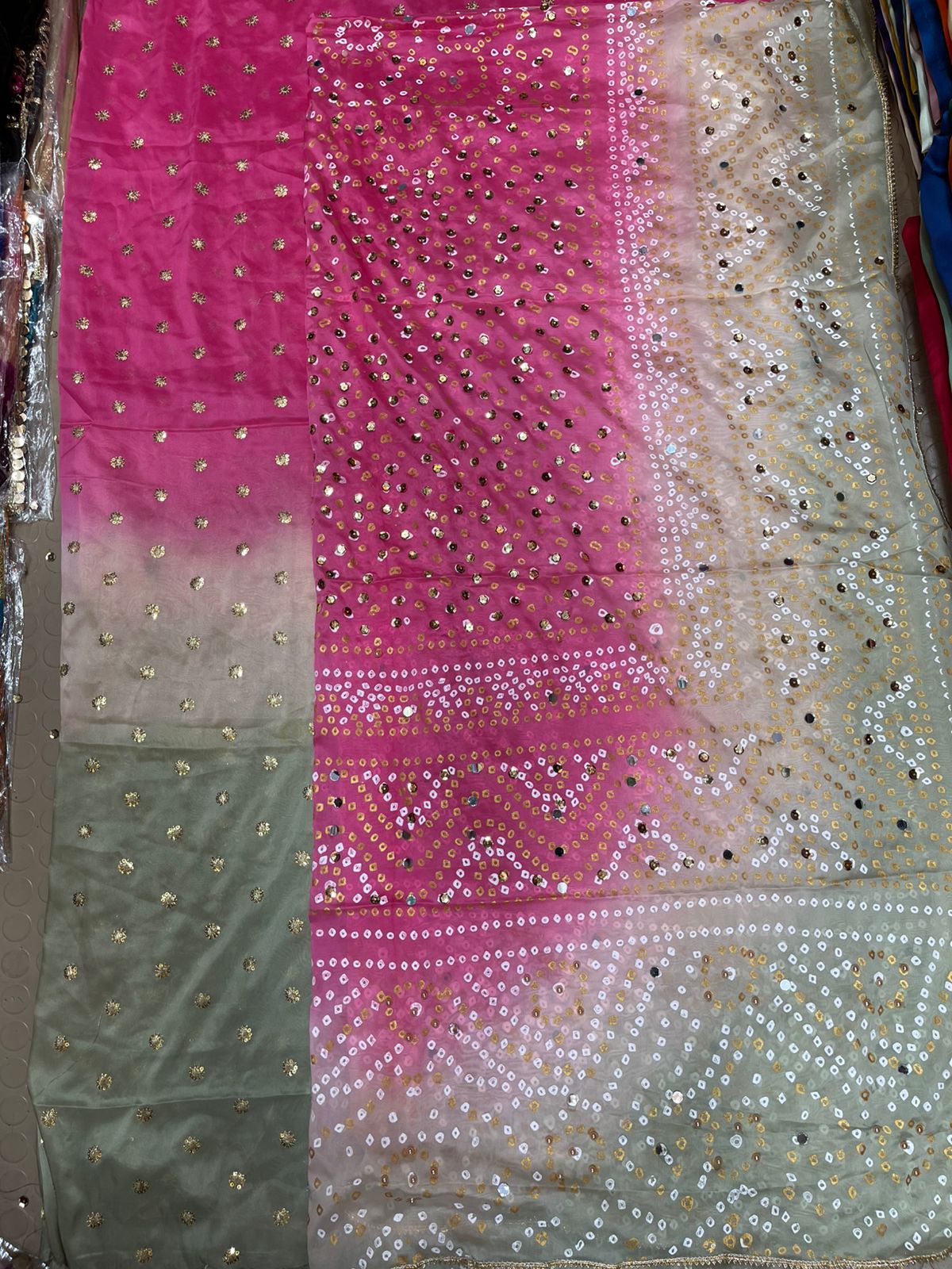 Luxury Medium Silk 3 Pcs Suit