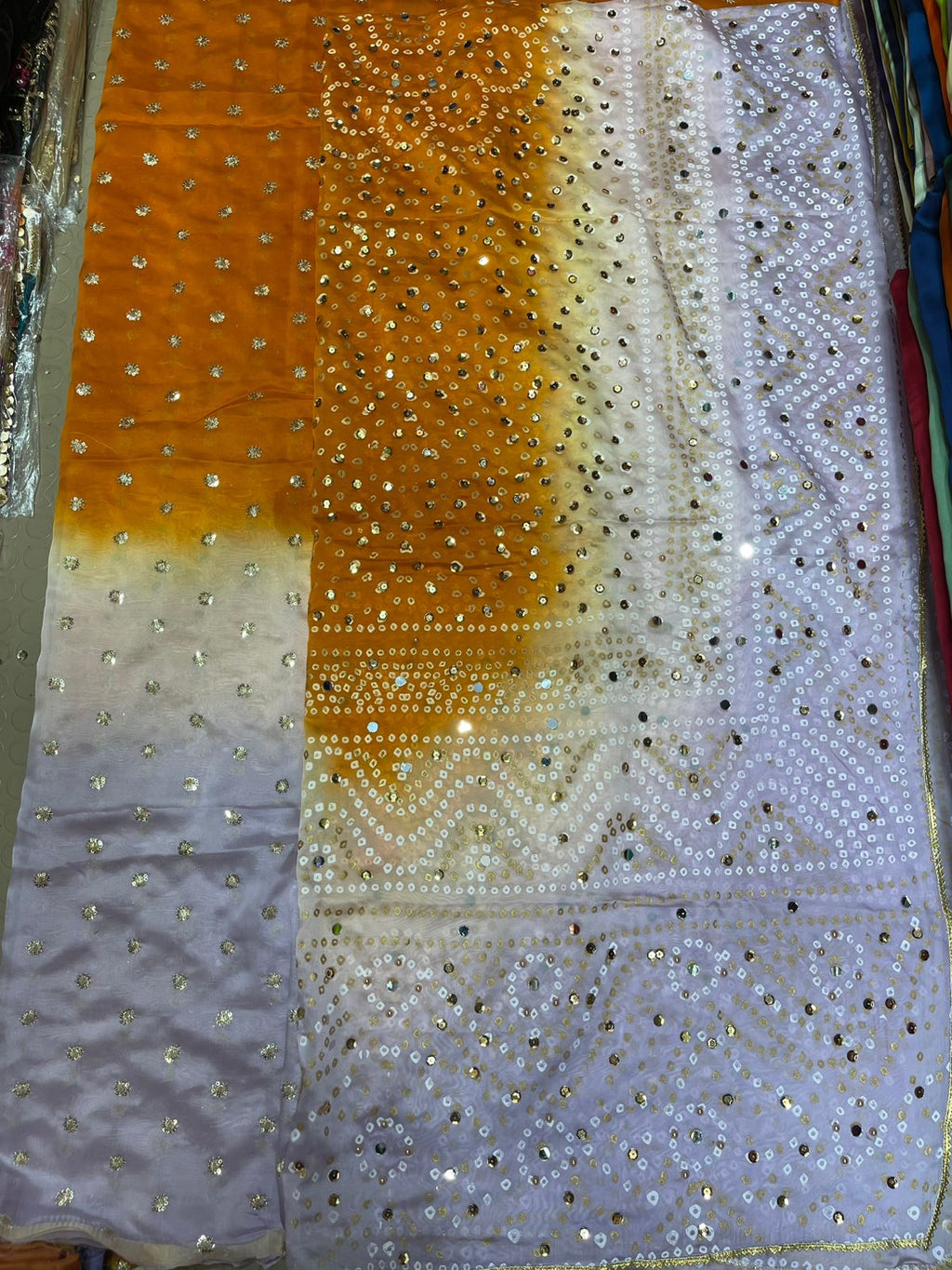 Luxury Medium Silk 3 Pcs Suit