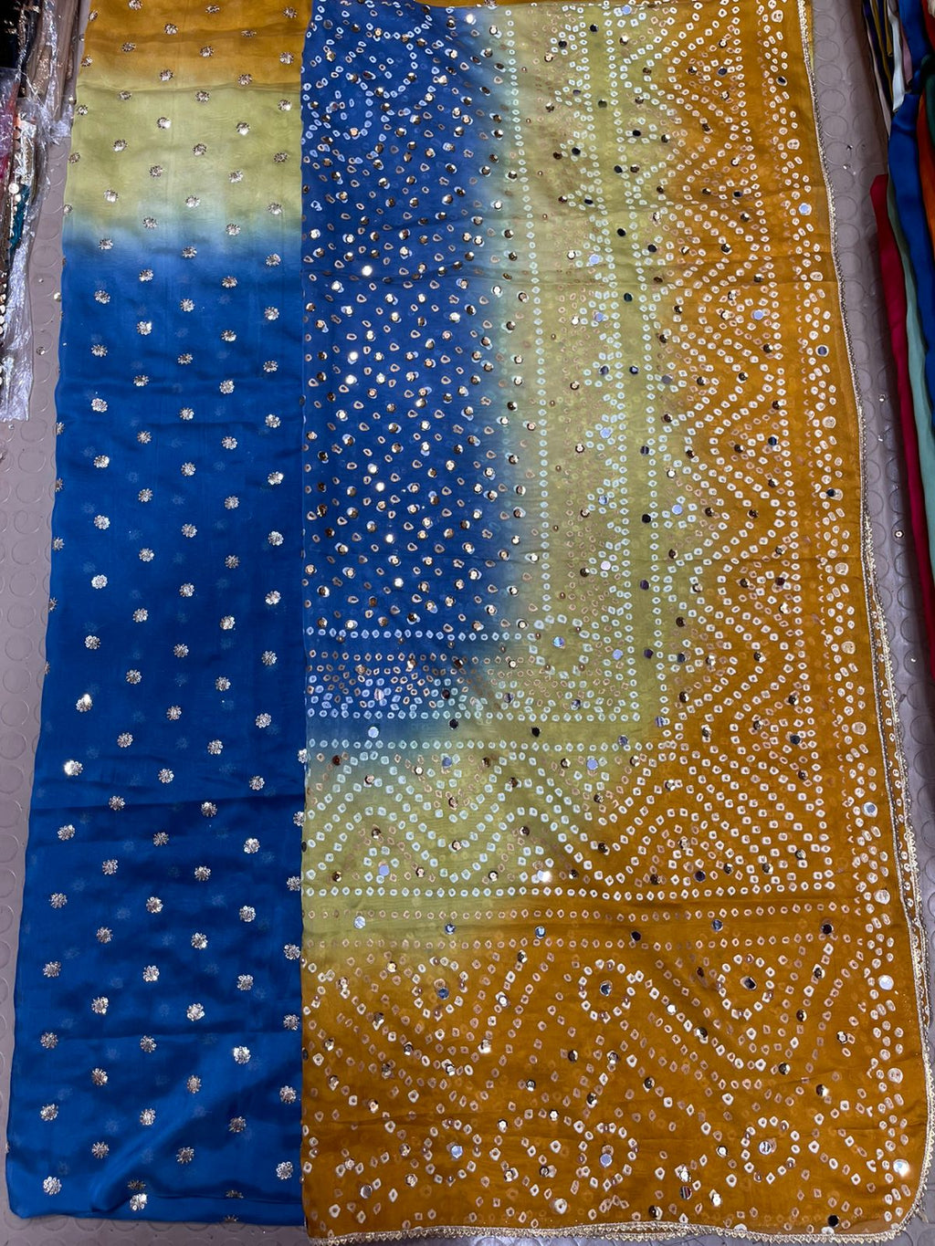 Luxury Medium Silk 3 Pcs Suit