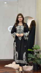 BLACK SAPPHIRE EMBROIDERED 3 PCS