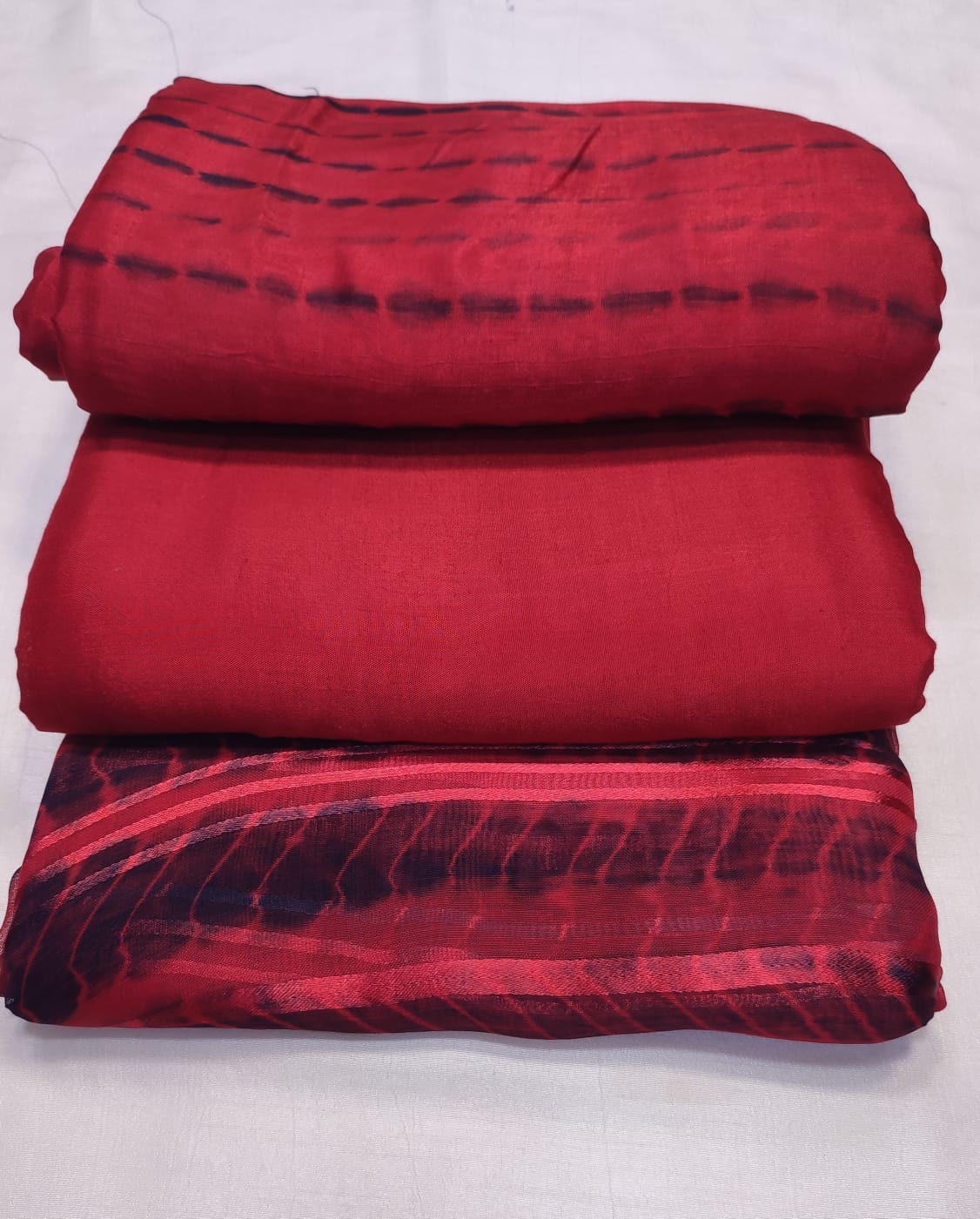 Cotton Silk Tye n Dye 3 Pcs