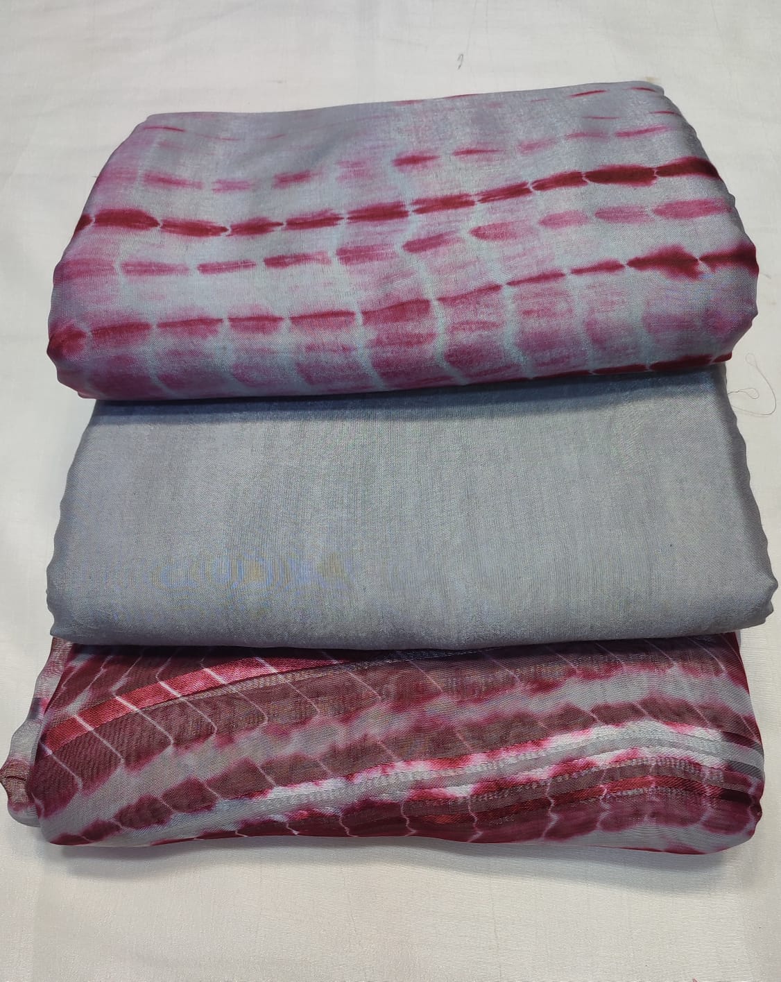 Cotton Silk Tye n Dye 3 Pcs