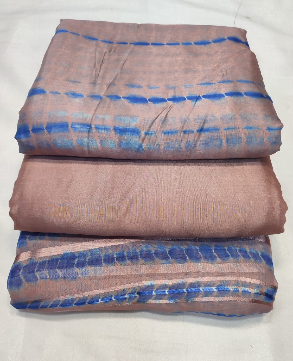 Cotton Silk Tye n Dye 3 Pcs