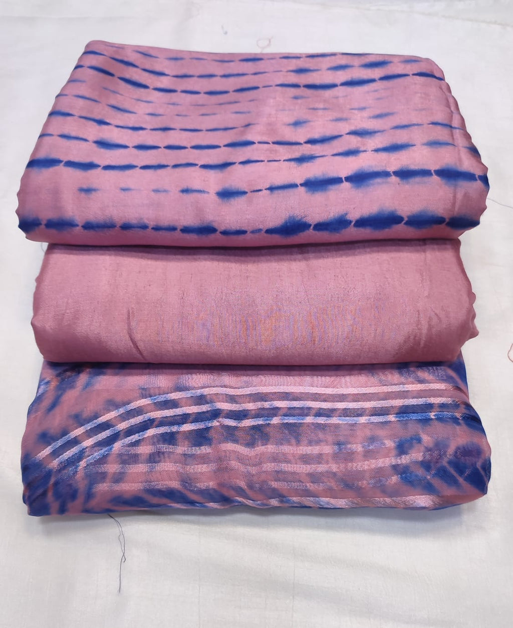 Cotton Silk Tye n Dye 3 Pcs