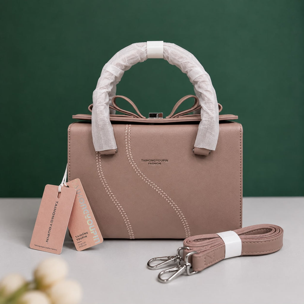 Thiong Branded Bow Style Bag