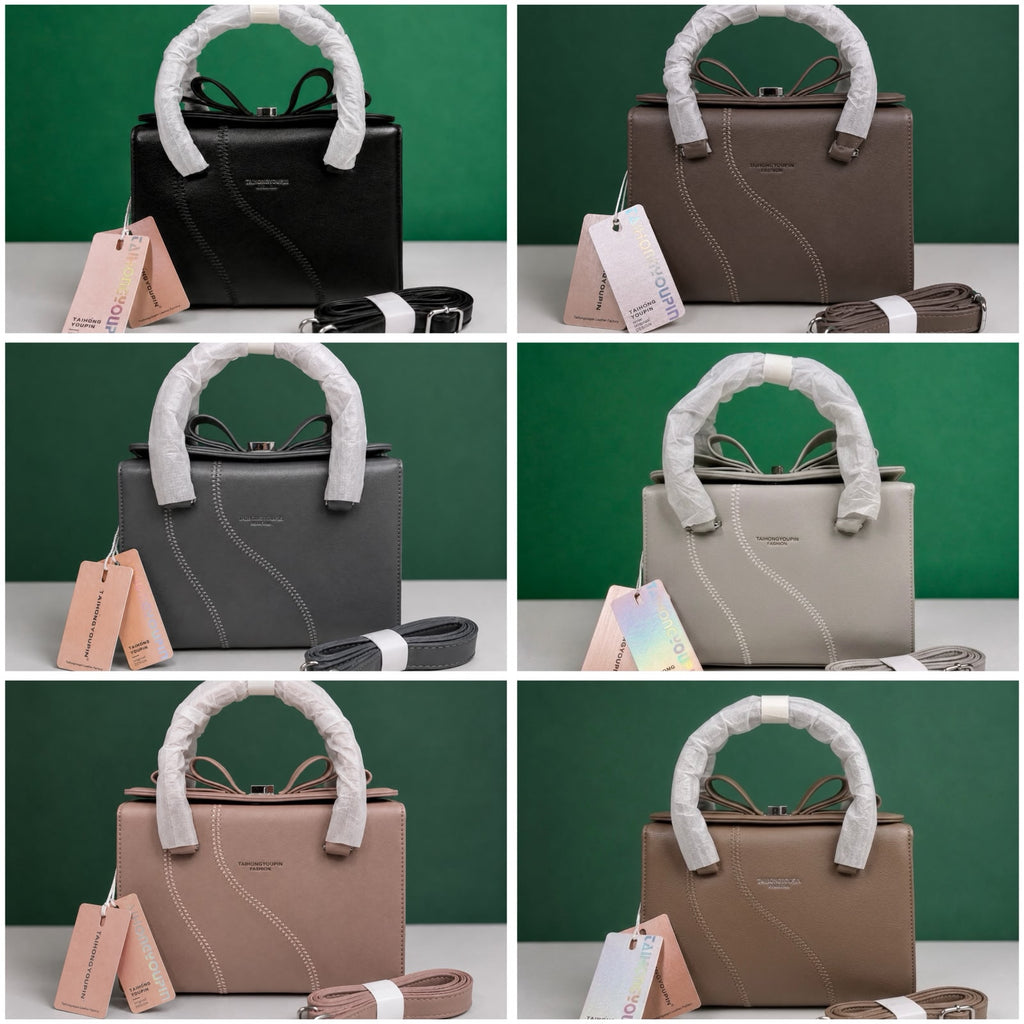 Thiong Branded Bow Style Bag