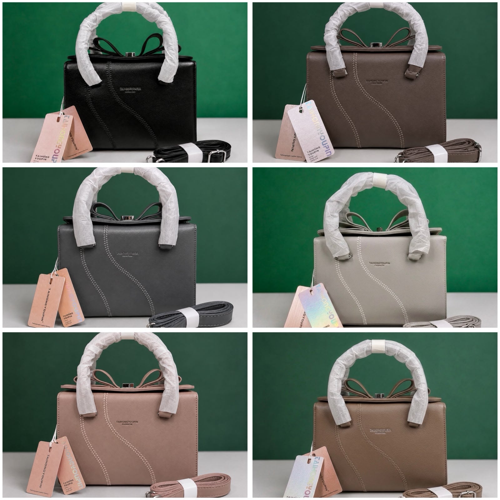 Thiong Branded Bow Style Bag