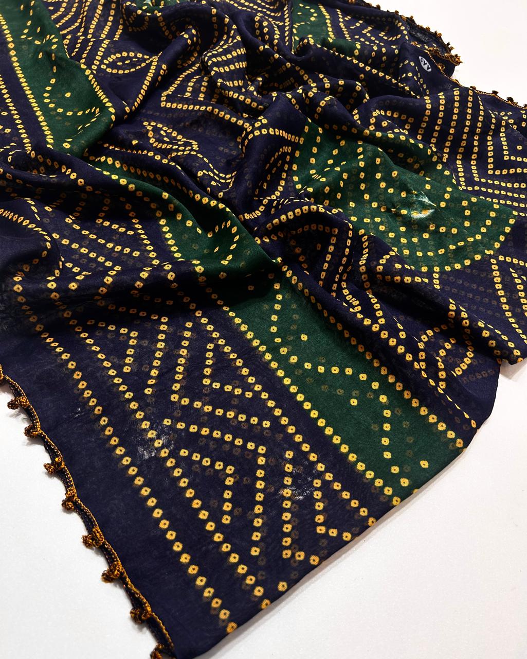 Swiss Voile Chunri Dupatta