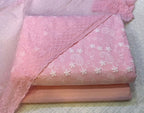 3D Chikankari Embroidered Shirt with Plain Pants & Chiffon Chikankari Dupatta