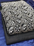 Paper Silk Doria Chikankari Shirt with Plain Cotton Silk Pants