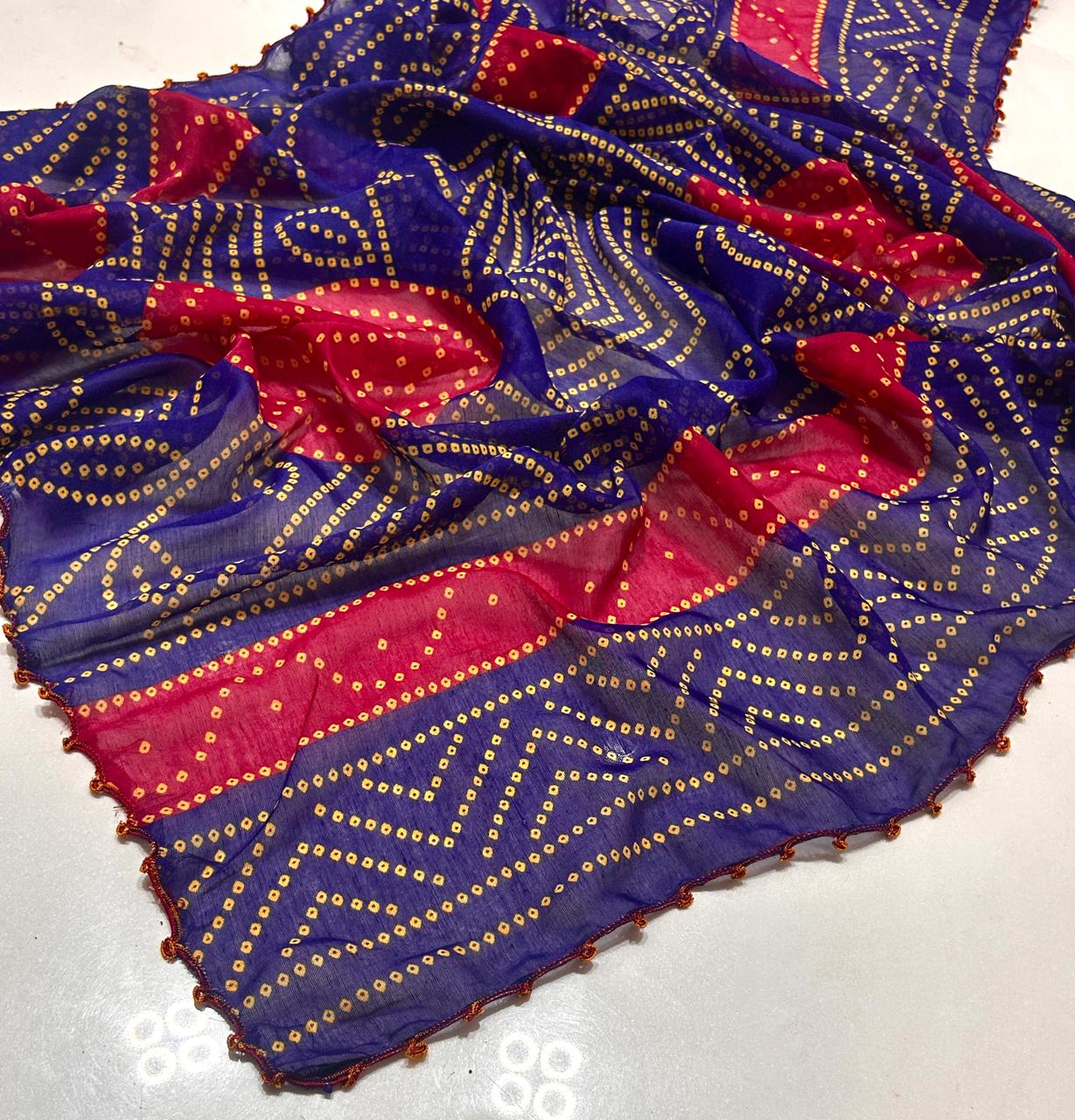 Swiss Voile Chunri Dupatta