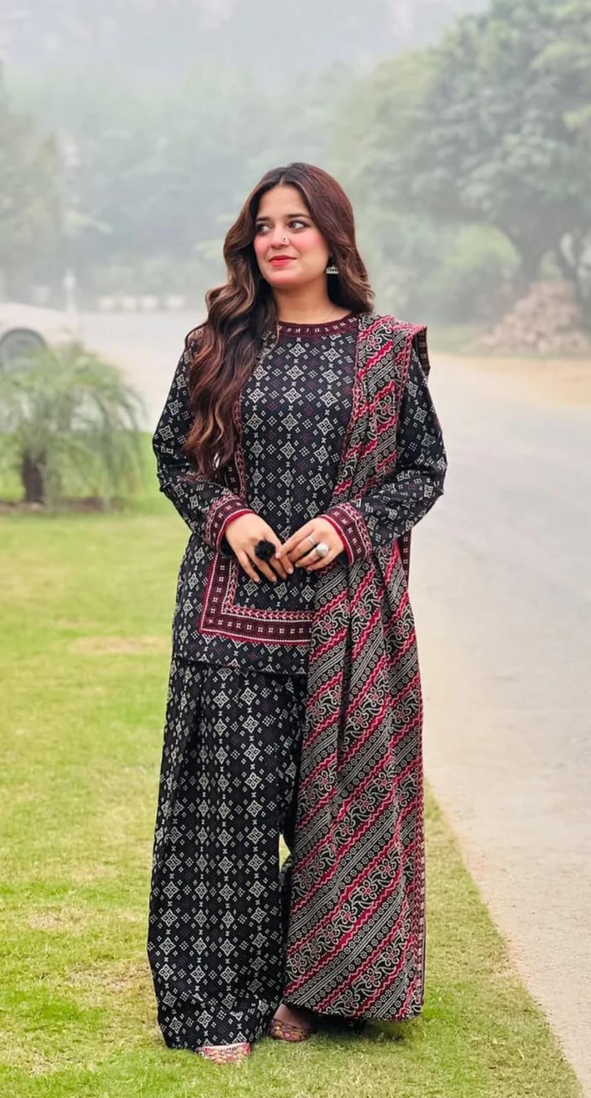 Ready To Wear Digital 3 Pcs Bana Dora Lawn