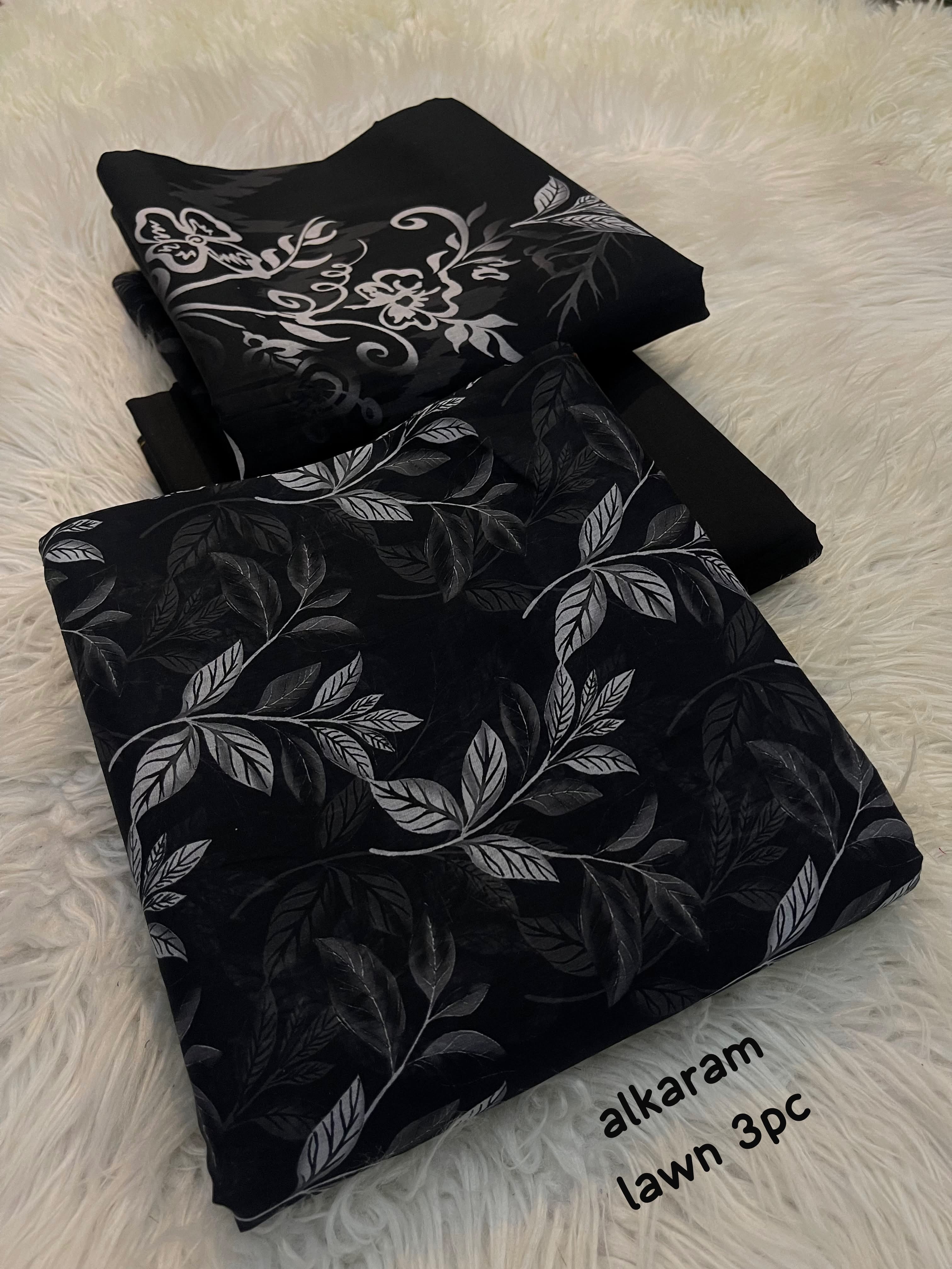 Alkaram Lawn 3 Pcs