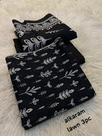 Alkaram Lawn 3 Pcs