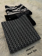 Alkaram Lawn 3 Pcs