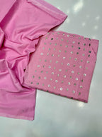 New Lawn Mukesh Work 3 Pcs