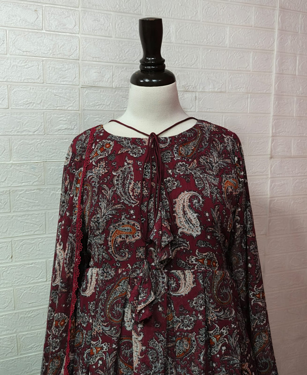 Ready To Wear Phool Daar Maxi 2 Pcs