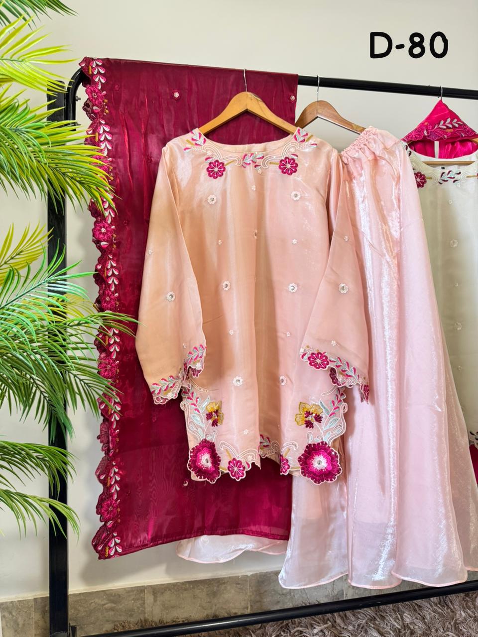 Ready To Wear  Sheesha Silk Luxury Pret  3 PCS STITCHED