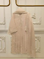 Pure Organza Embroidered Suit 3 Pcs