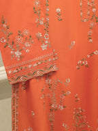 3 Piece - Embroidered Cambric Suit