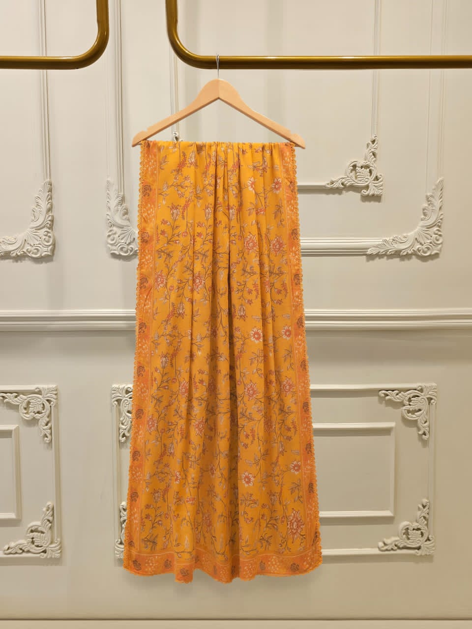 3 Piece - Pure Khaddi Silk Embroidered