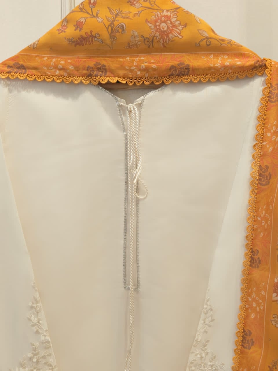 3 Piece - Pure Khaddi Silk Embroidered