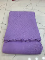 Chikankari Shirt with Chikankari Border Trouser