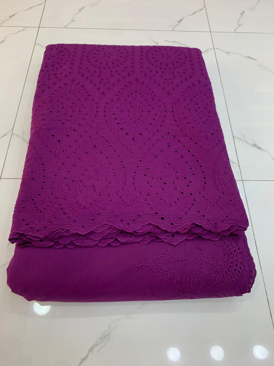 Chikankari Shirt with Chikankari Border Trouser