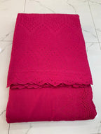 Chikankari Shirt with Chikankari Border Trouser