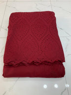 Chikankari Shirt with Chikankari Border Trouser