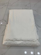 Chikankari Shirt with Chikankari Border Trouser