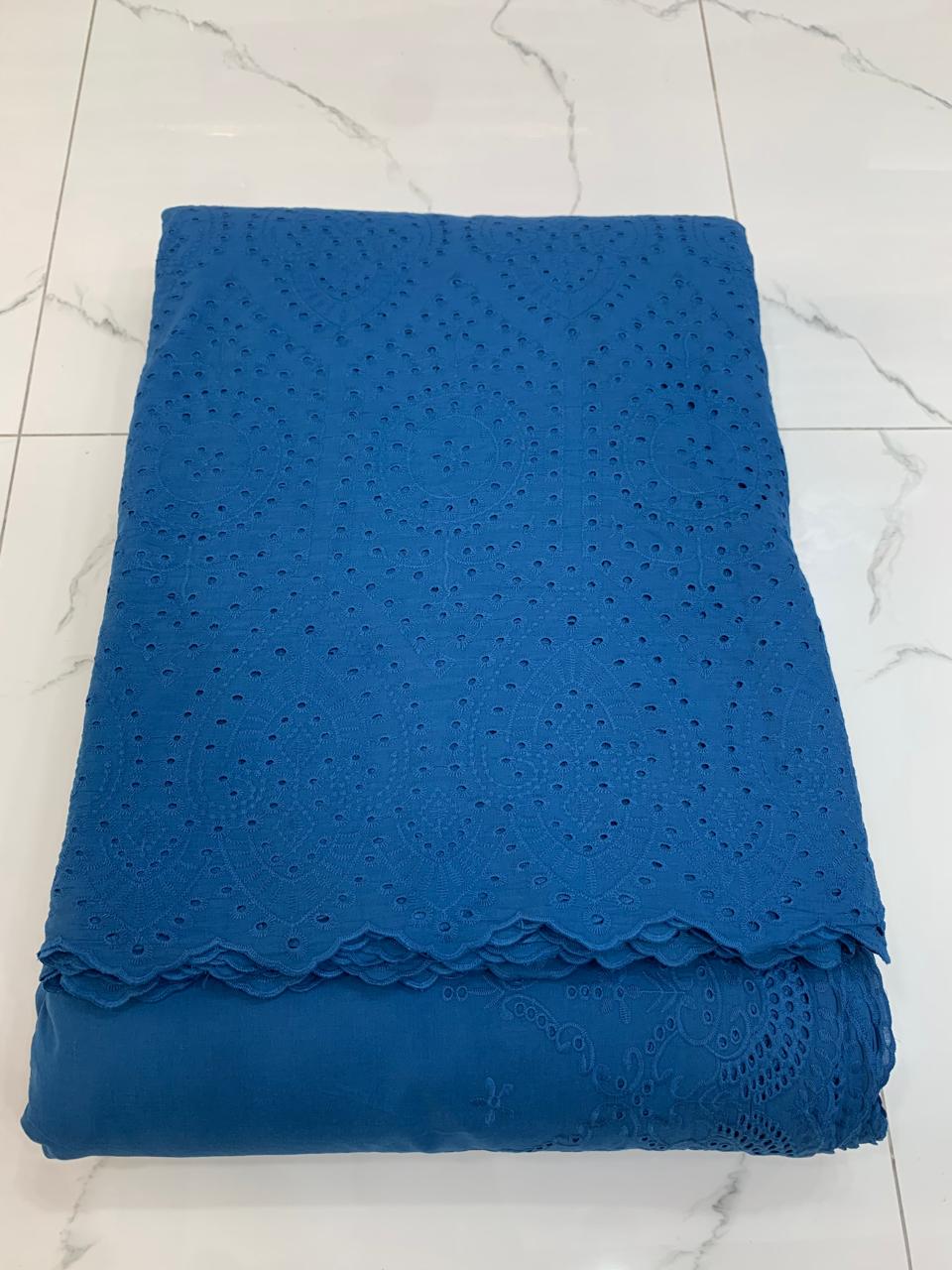 Chikankari Shirt with Chikankari Border Trouser