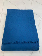 Chikankari Shirt with Chikankari Border Trouser