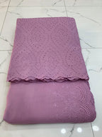 Chikankari Shirt with Chikankari Border Trouser