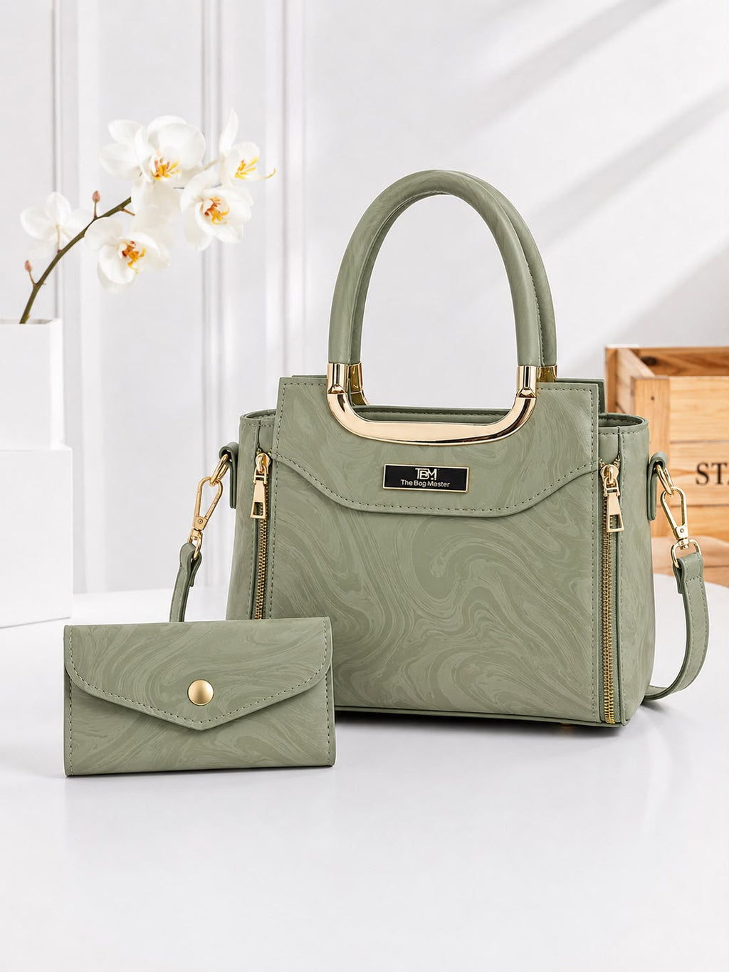 The Bag Master  CROSSBODY BAG 2 Piece set  For Girls 🎀
