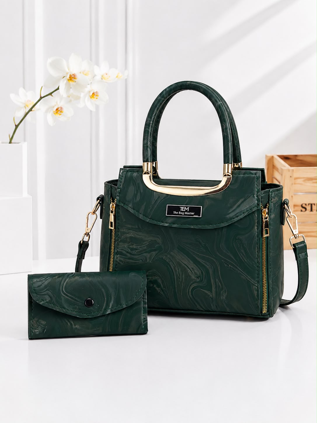 The Bag Master  CROSSBODY BAG 2 Piece set  For Girls 🎀