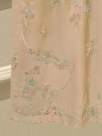 Pure Embroidered Sheesha Silk Shirt