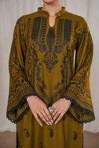 ZAITOON EMBROIDERED 3 PCS