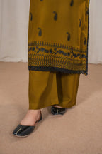 ZAITOON EMBROIDERED 3 PCS