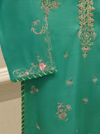 2 Piece - Pure Khaddi Silk Embroidered Suit