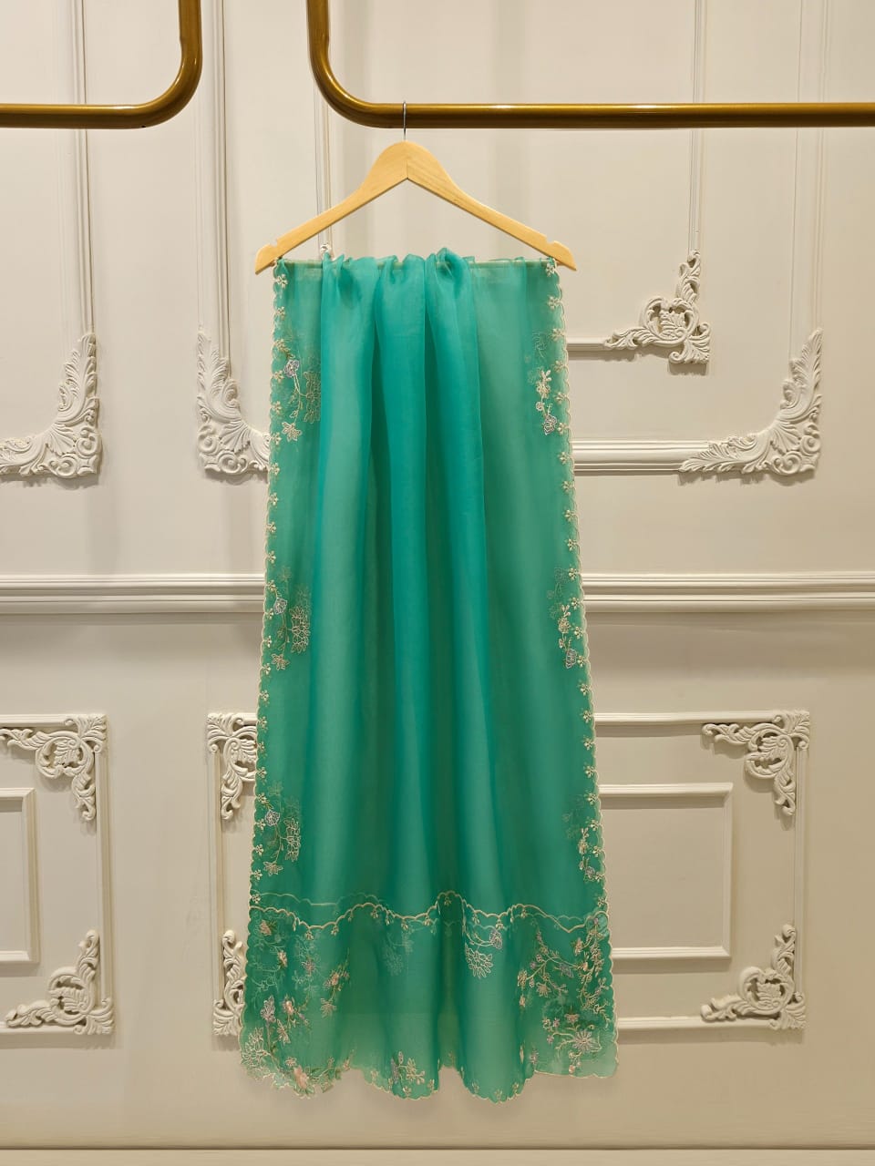2 Piece - Pure Khaddi Silk Embroidered Suit
