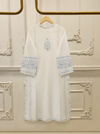 2 Piece - Embroidered Cambric Suit