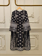 2-Piece Digital Printed Cambric Suit