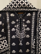 2-Piece Digital Printed Cambric Suit
