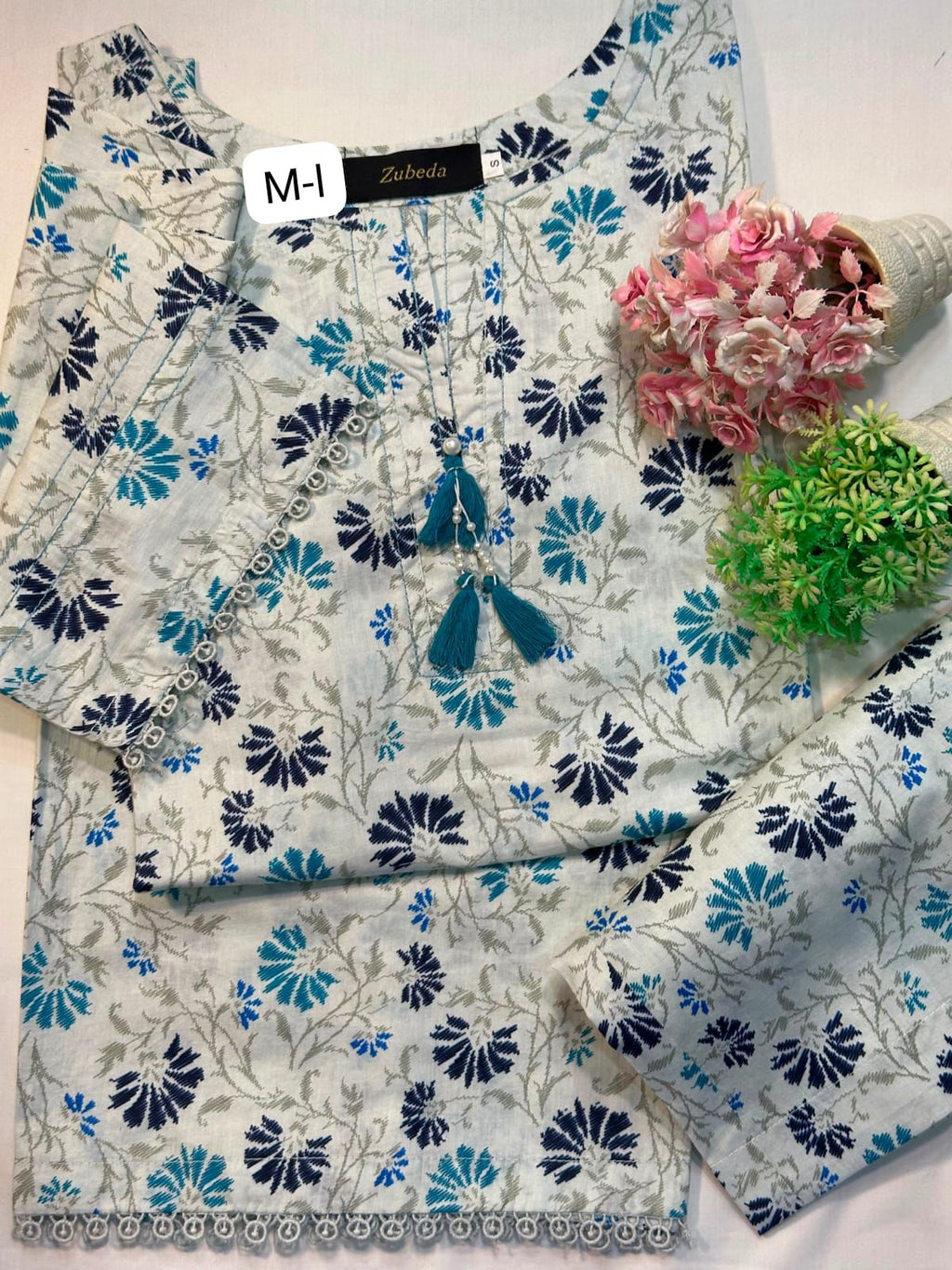 2 PCS  Ready To Wear Premium  Printed Lawn