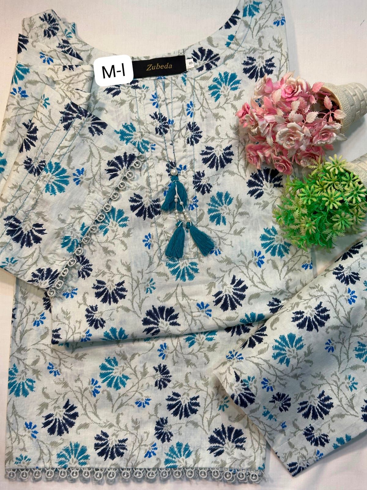 2 PCS  Ready To Wear Premium  Printed Lawn