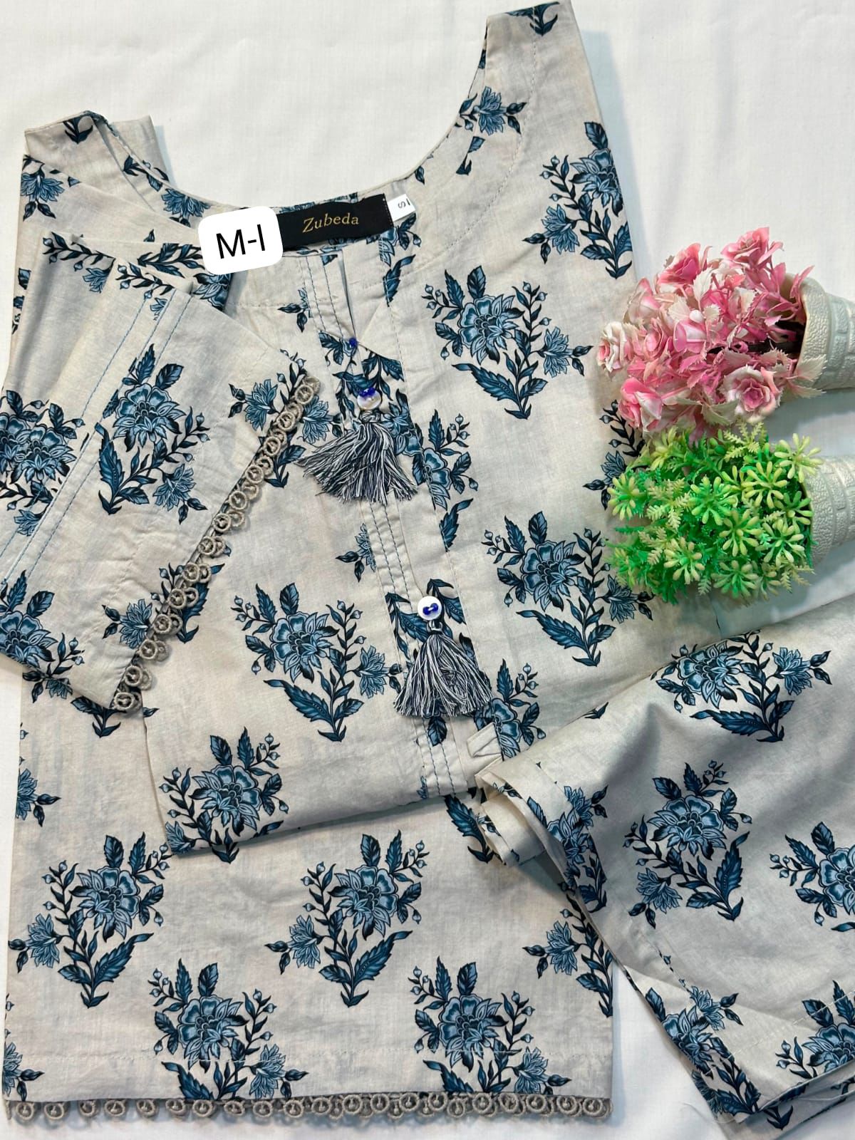 2 PCS  Ready To Wear Premium  Printed Lawn