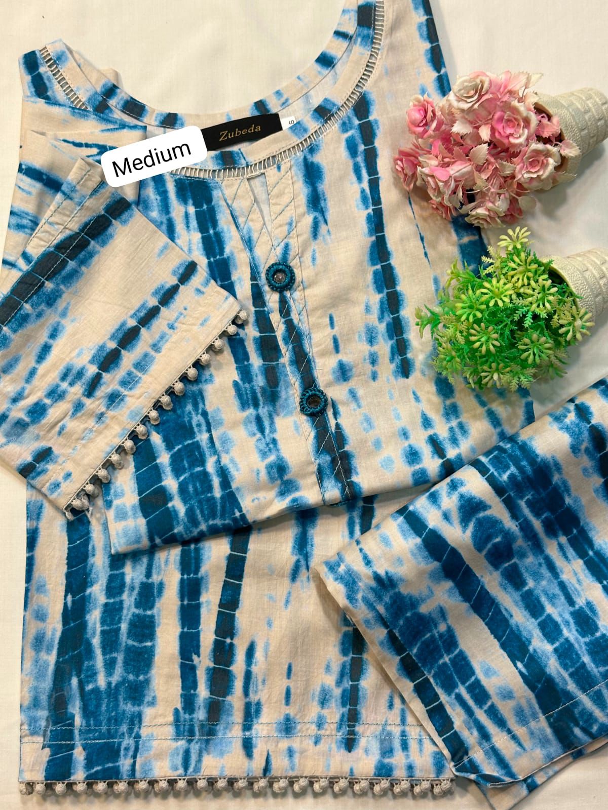 2 PCS  Ready To Wear Premium  Printed Lawn