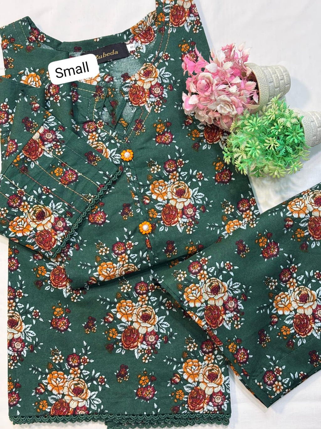 2 PCS  Ready To Wear Premium  Printed Lawn