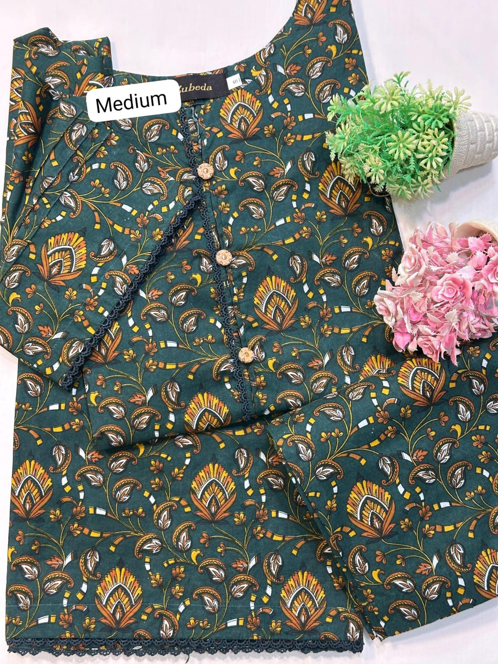 2 PCS  Ready To Wear Premium  Printed Lawn